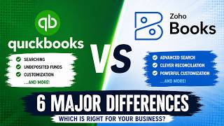 QuickBooks vs. Zoho Books: Pros, Cons & 6 Major Differences