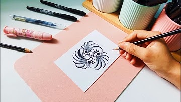 Zentangle Tutorial for Beginners | Drawing Tangle | Balladox Zentangle | zentangle ideas