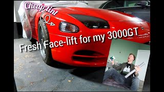 How to change a fuel Filter and tint your flashers on a Mitsubishi 3000GT