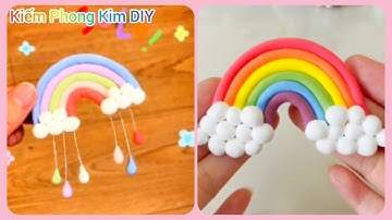 Nặn Cầu Vồng Bằng Đất Sét || Kiếm Phong Kim DIY