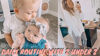 DAY IN MY LIFE! OUR DAILY ROUTINE WITH TWO UNDER 2