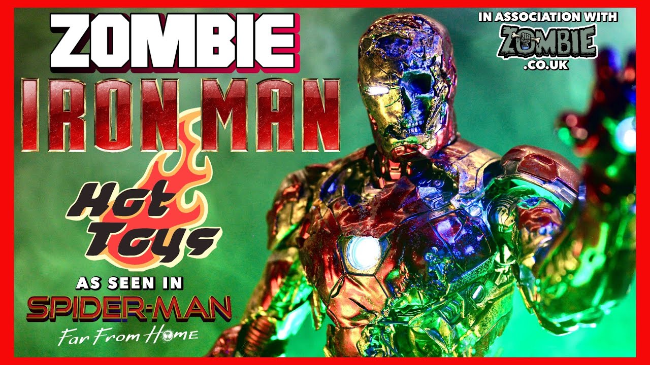新品未開封　HOTTOYS ホットトイズ　ゾンビ　アイアンマンMMS580 HotToys HT MMS580 Heroes Expedition Illusion Zombie Iron Man