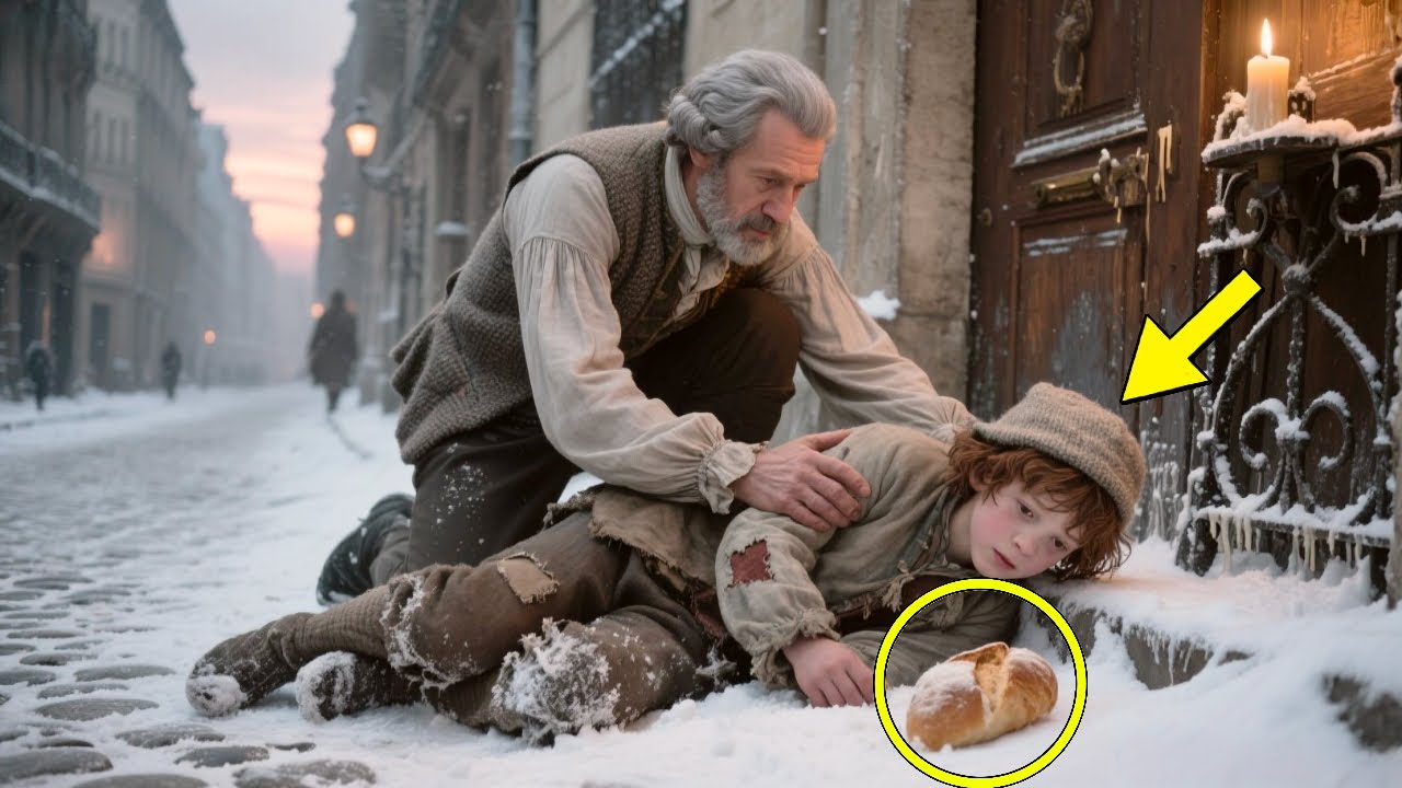 Egy éhező fiú kenyeret lopott a húgának, de a pék mégis menedéket adott nekik