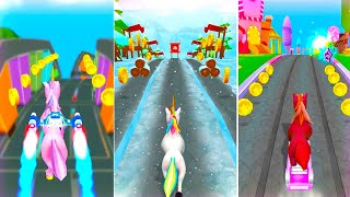 Unicorn Runner 2020: Running Game FullHD 1 screenshot 4