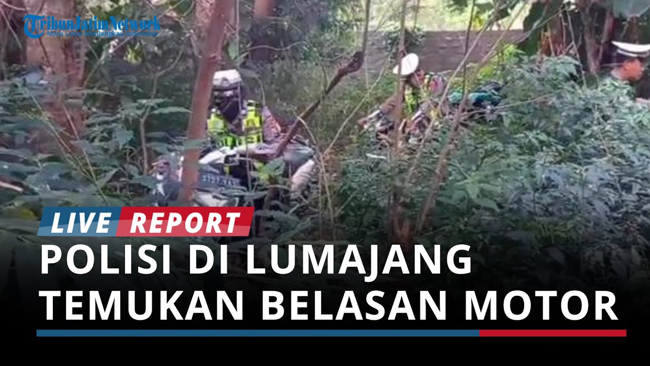 Polisi di Lumajang Temukan Belasan Motor Disembunyikan ke Semak-semak Saat Hunting Operasi Patuh