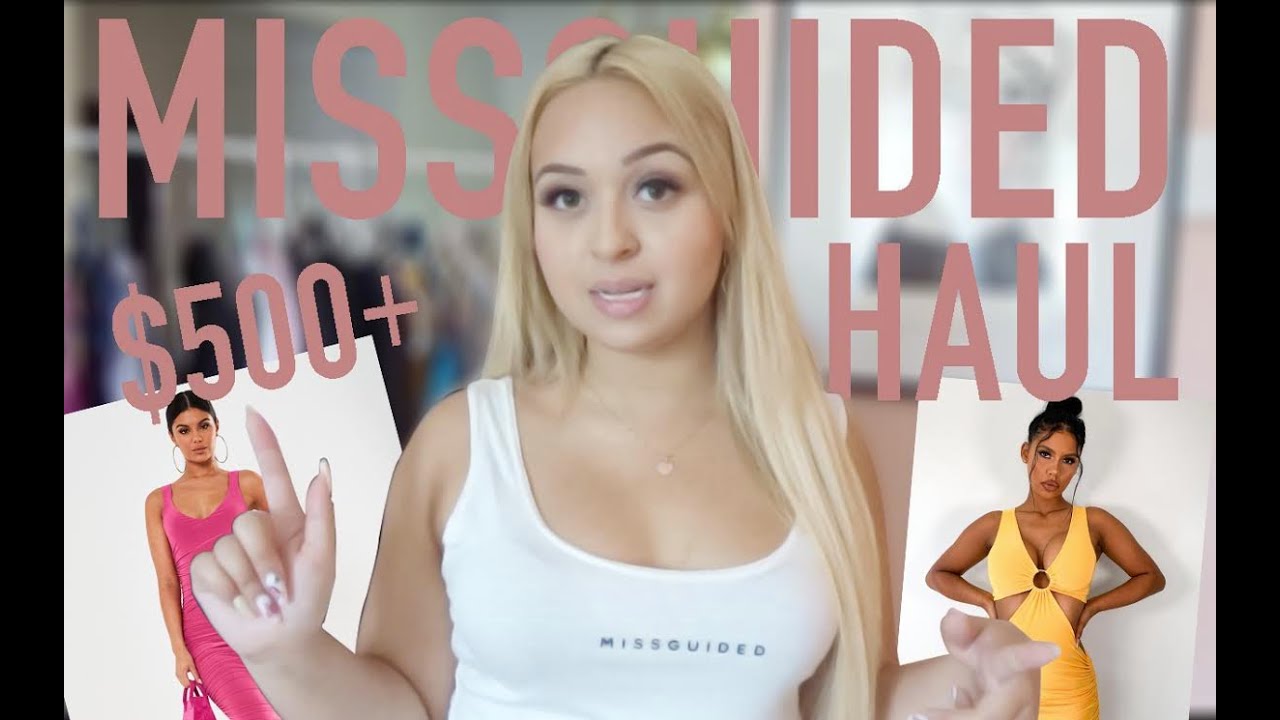 HUGE TRENDY MISSGUIDED TRY ON HAUL