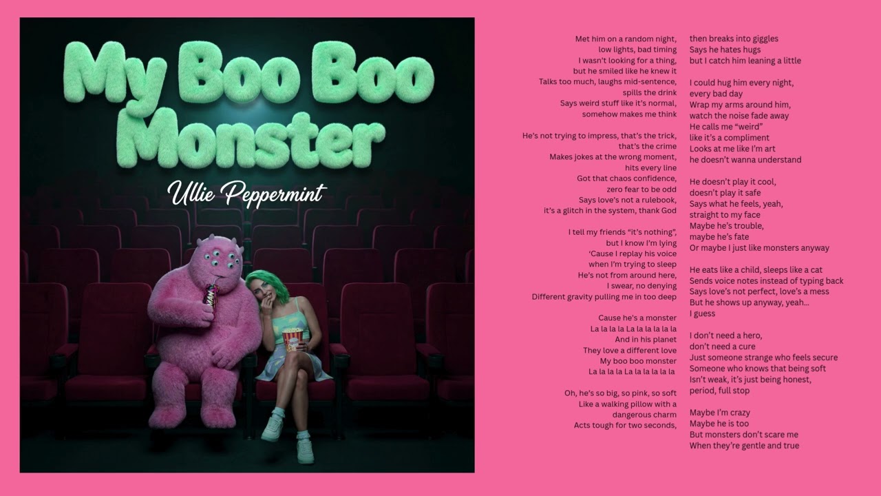 ULLIE PEPPERMINT -  My Boo Boo Monster (official Audio)
