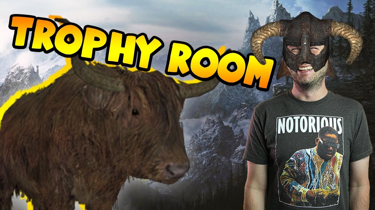 To My Trophy Room Skyrim Highlights 5 YouTube