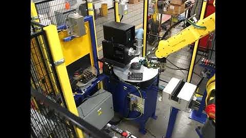 Automated Robotic Laser Marking, Gauging, and Tray Load Cell | Remtec Automation