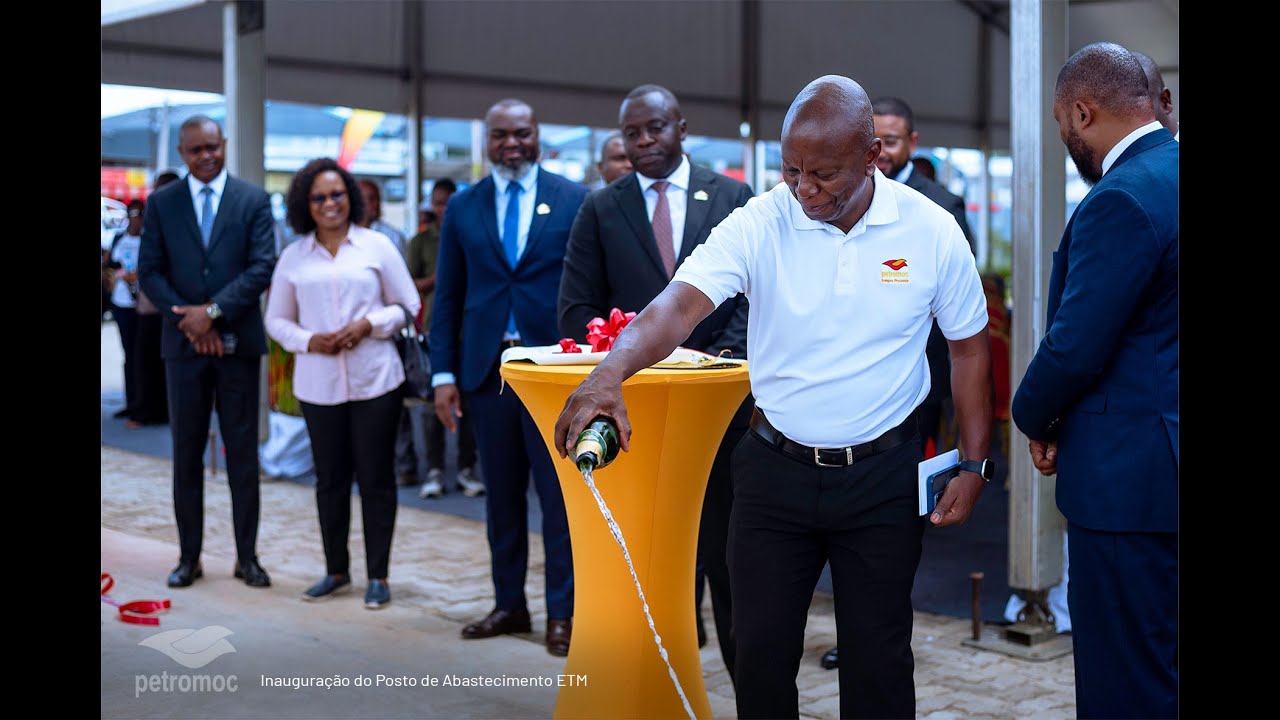 Inauguração do Posto de Abastecimento ETM