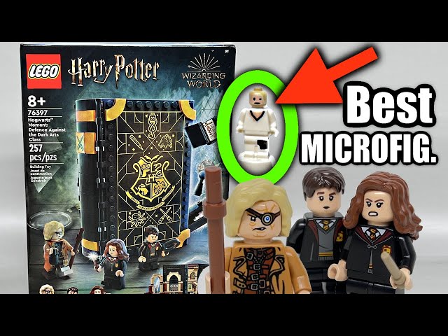 LEGO Harry Potter Hogwarts Moment Classes Book Comparison (2022