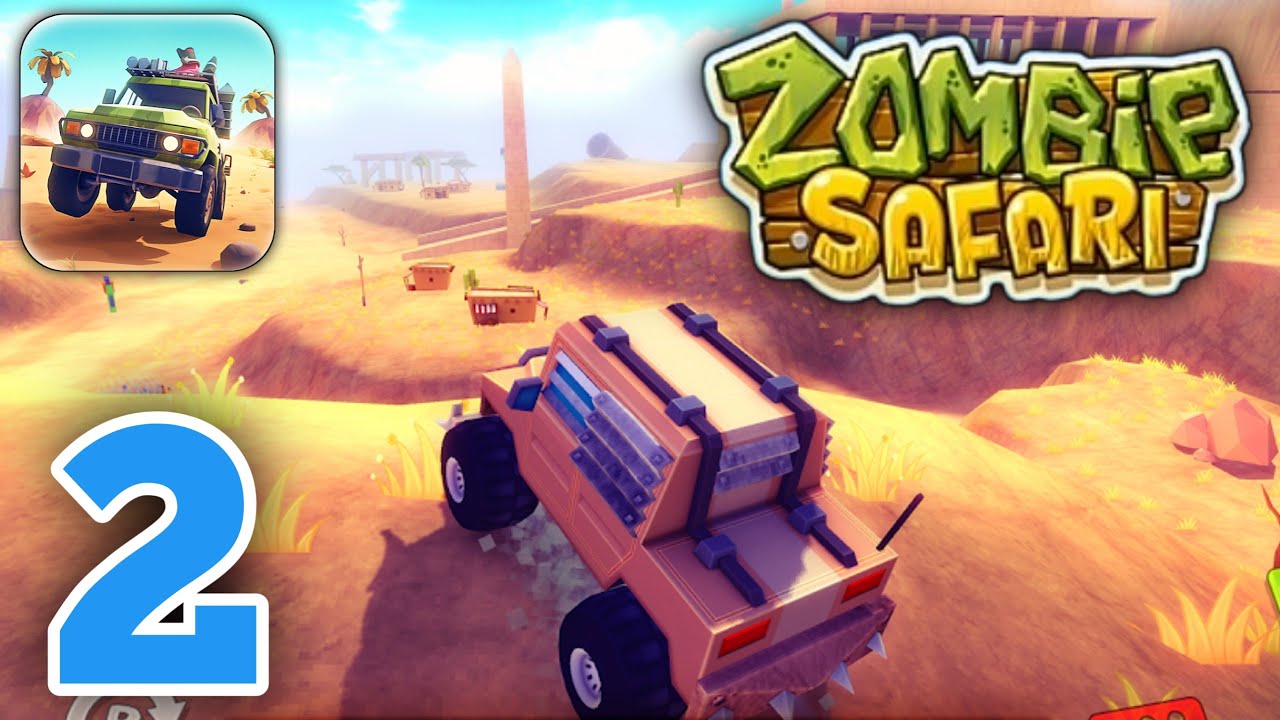 Zombie Offroad Safari Gameplay Walkthrough Part 2 (MobileGame) YouTube