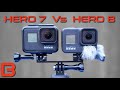 Hero 8 Vs Hero 7 // MTB Stabilisation and Audio Test // Chest and Chin Mount