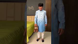 beautiful Indo western for men wedding ♥️ stylish design mansfashion fashion mensclothing suits