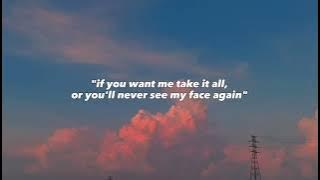 Bruno Major - We Were Never Really Friends (lyrics)