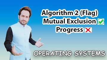 23  Algorithm 2 using Flag Two Process Solution for Critical Problem Urdu Hindi