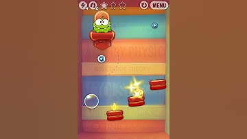 Cut the Rope Experiments Getting Started Level 21 Walkthrough