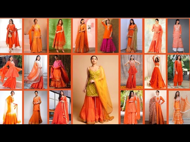 Chit Chat Peach Printed Dress – Indianvirasat