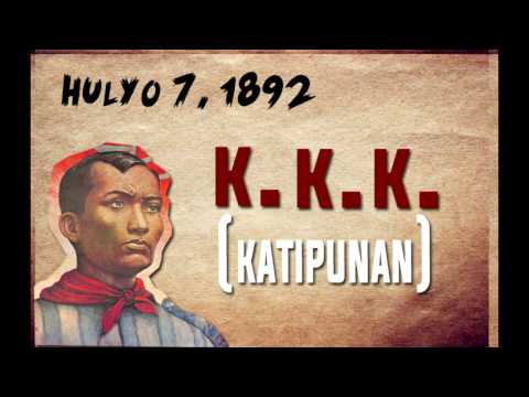 KATIPUNAN (KASAYSAYAN NG PILIPINAS)