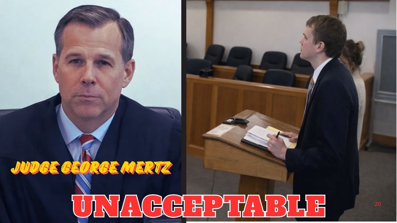 Judge George Mertz BLASTS Defense Attorney — “This Is Completely Unacceptable”