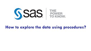 Famous SAS Programming Tutorials | Data Exploration using procedures | Observations Filtration | Class - 5 Wealth