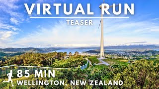 Teaser | Virtual Running Video for Treadmill in Wellington New Zealand #virtualrunningtv #virtualrun