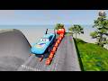 "The King DESTROYS Lightning McQueen on an Insane Downhill! | BeamNG.drive Crashes