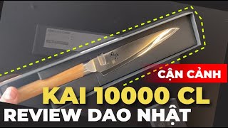Dao Nhật Kai Sekimagoroku 10000 CL Utility/Petty 150mm có gì? | Review dao Nhật