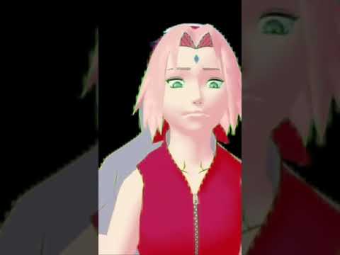 MMD Sakura x Sasuke kiss hot #shorts