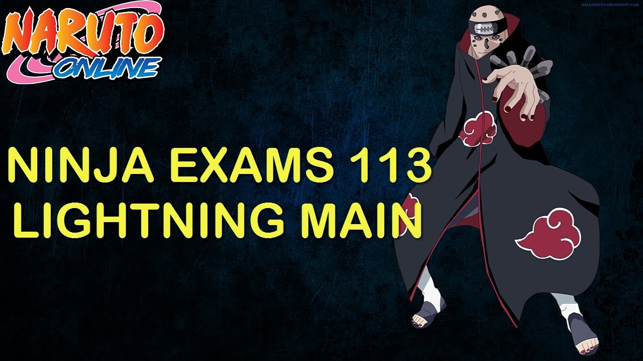 Ninja Exams 113 Lightning Main