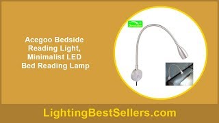 acegoo bedside reading light