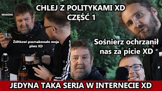 Stanisław Żółtek testuje moje piwa | Degustacja alkoholi z politykami, czyli Chlej z politykami XD