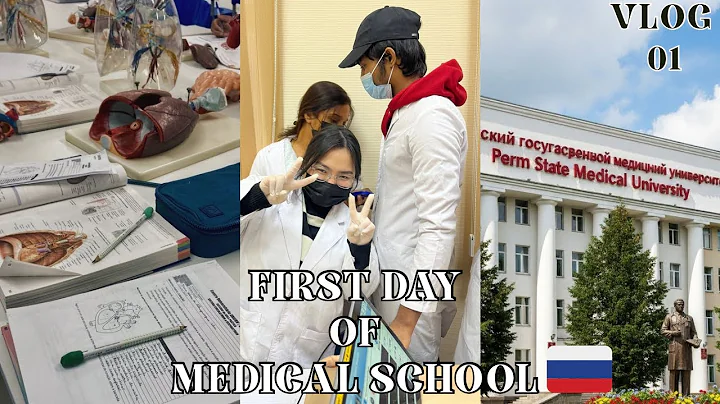 First Day of Med School 🩺🔬| MBBS🇷🇺| Perm State Medical University | Finally 5th Year💜✨