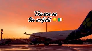 The Calm Before the Weather Warning | Rare Irish Sunshine at Dublin Airport 2026 🇮🇪 