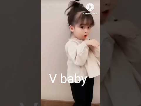 Bts Members With Their Future KidsWait For 'V' Baby She Is Funny Like 'V' Tranding Viral Short