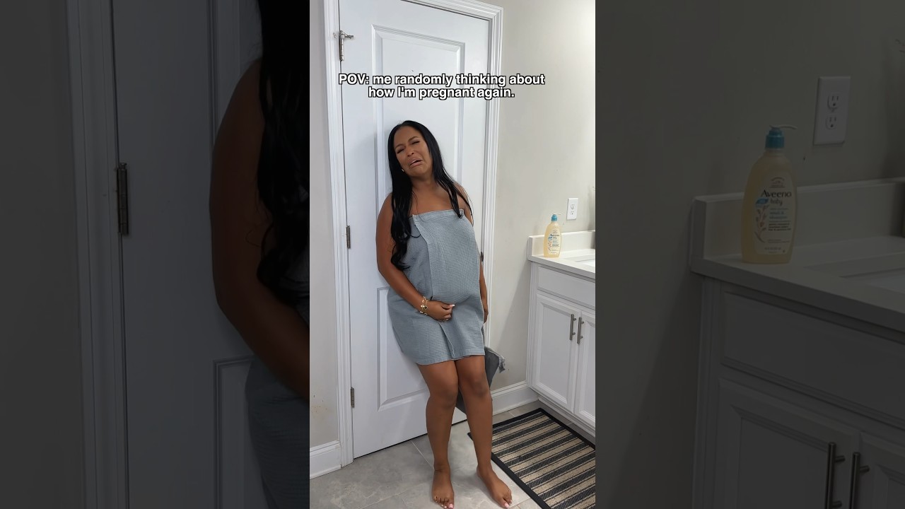 POV: me randomly thinking about how I’m pregnant again! 