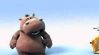 Hippo And Dog Welcome To The Party