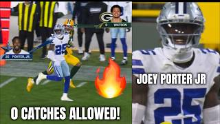 Joey Porter Jr ‘SHUT DOWN’ The Packers! 😳 Cowboys Vs Packers 2026 highlights  Guide