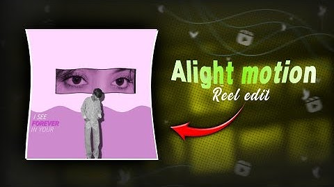 Instagram Trending Reels Transition Tutorial ( Alight Motion Xml ) 