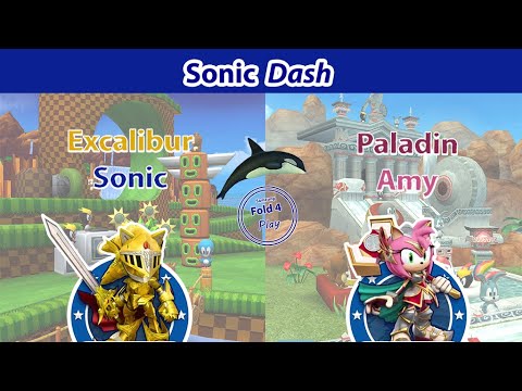 Pastel Dragon Moon — Paladin Amy & Excalibur Sonic 💙❤️