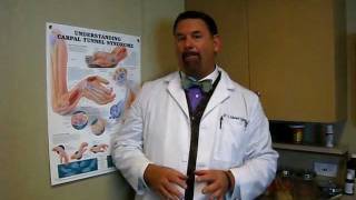 Carpal Tunnel Treatment: Tape Job (Dr. Camp)