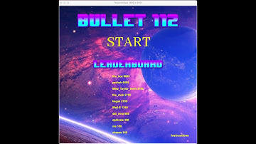 Bullet 112 - CMU 15112 Term Project