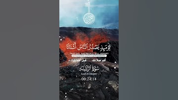 تلاوة خاشعة عطرة مباركة جميلة عذبة للشيخ سعد الغامدي سورة الزلزلة