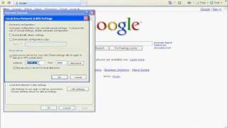 http proxy for IE