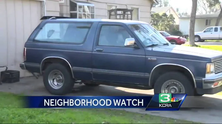 Alert neighbor helps nab man suspected of breaking into cars