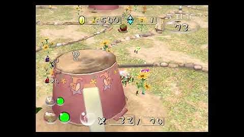 Pikmin 2 Custom Cave - Carrot Garden