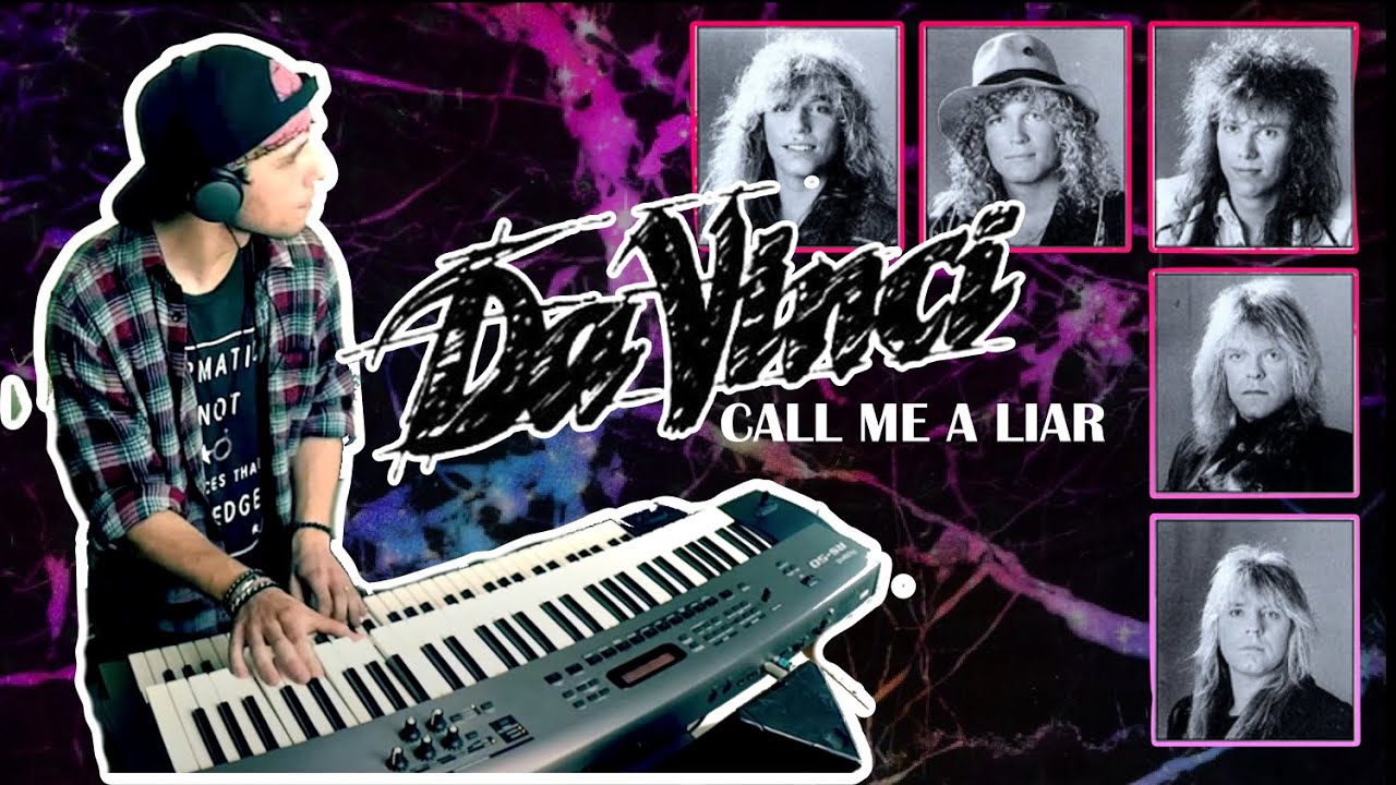 DA VINCI - Call Me A Liar (AOR 1989) Keyboards/ Piano cover