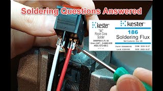 Soldering Questions Answered...
