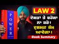 ਦੋਸਤਾਂ ਤੇ ਜ਼ਿਆਦਾ ਭਰੋਸਾ ਨਾ 🚫 ਕਰੋ | Law 2 Explained | 48 Laws of Power | Book Summary In Punjabi