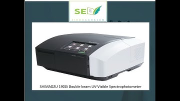 Shimadzu 1900i UV-Visible spectrophotometer #working #UV-visible #chemistry #research